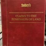 Tolley's Claims To The Possession Of Land