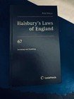 LexisNexis Halsbury's Laws of England 5th Ed 67 Vol