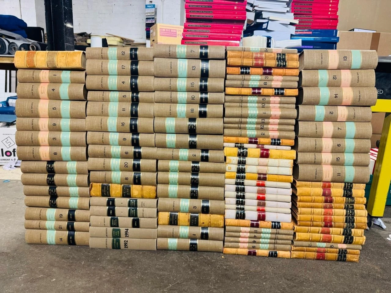 Law Reports 100 volumes joblot