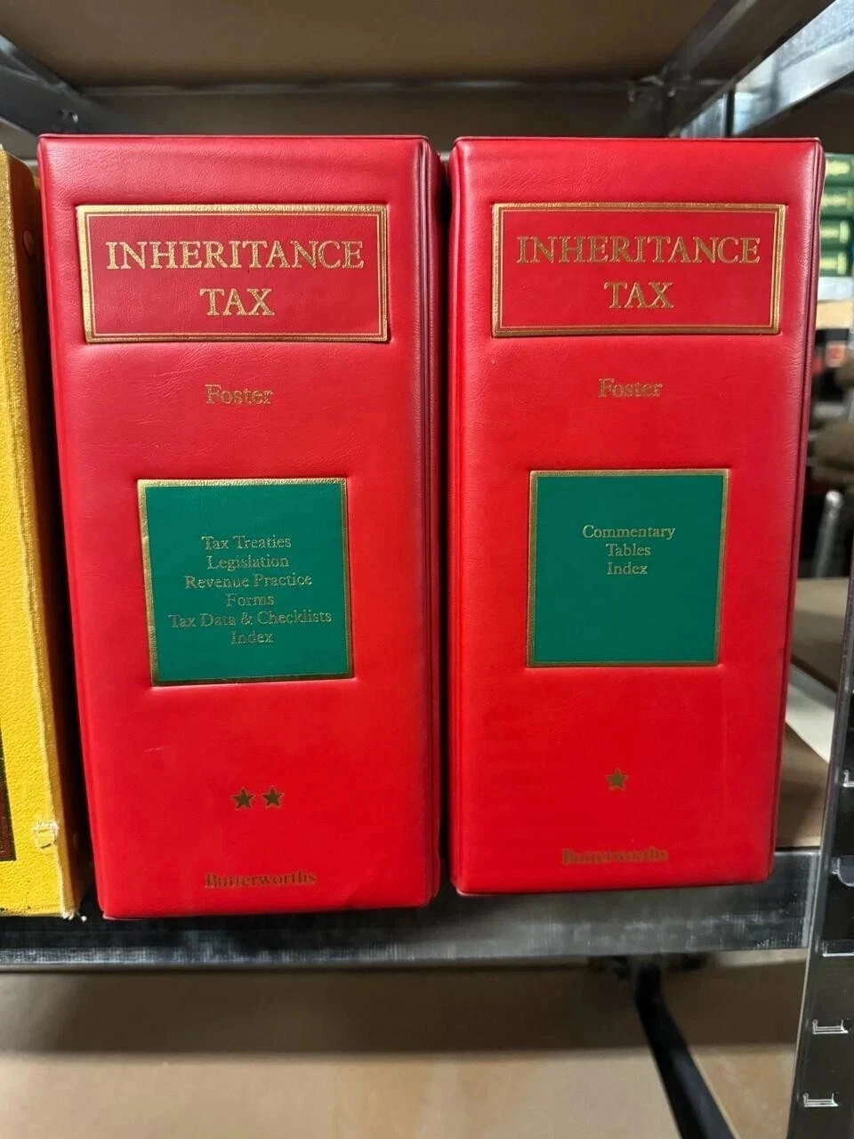 Butterworth Inheritance Tax By Foster