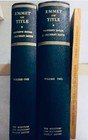 Emmet on Title 13th Ed By J Gilchrist Smith